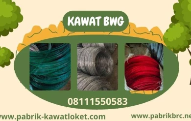 Penggunaan Kawat BWG PVC