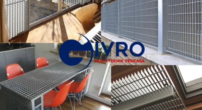 Steel Grating Untuk Desain Interior